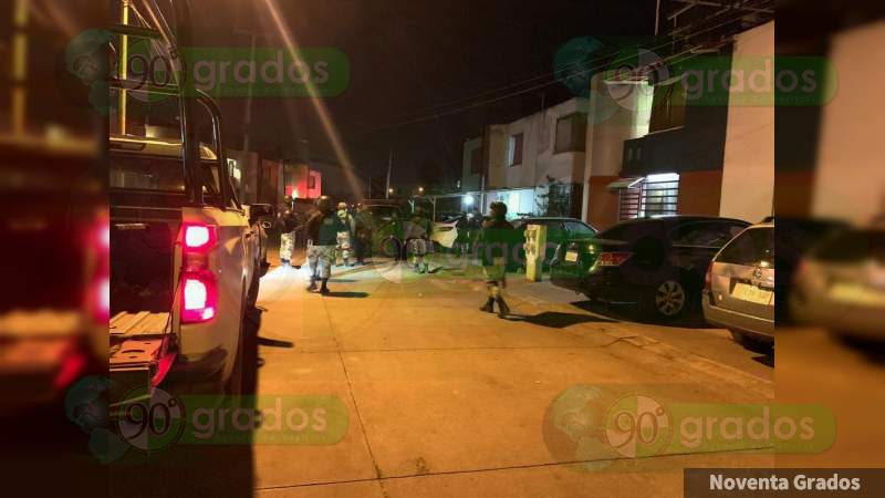 Perece hombre que fue baleado anoche en Valle Real, en Uruapan 