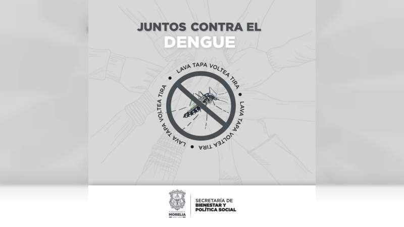 Contra el dengue, emite Dirección de salud recomendaciones preventivas 