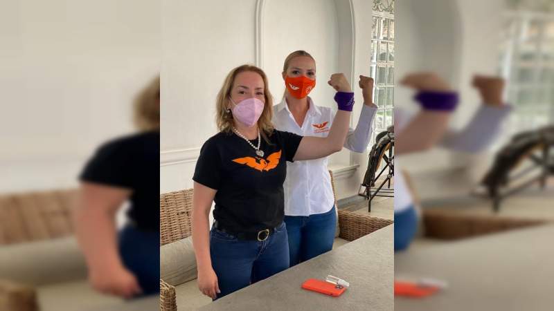 Mujeres "chingonas" son quienes nos darán el triunfo: Mercedes Calderón 