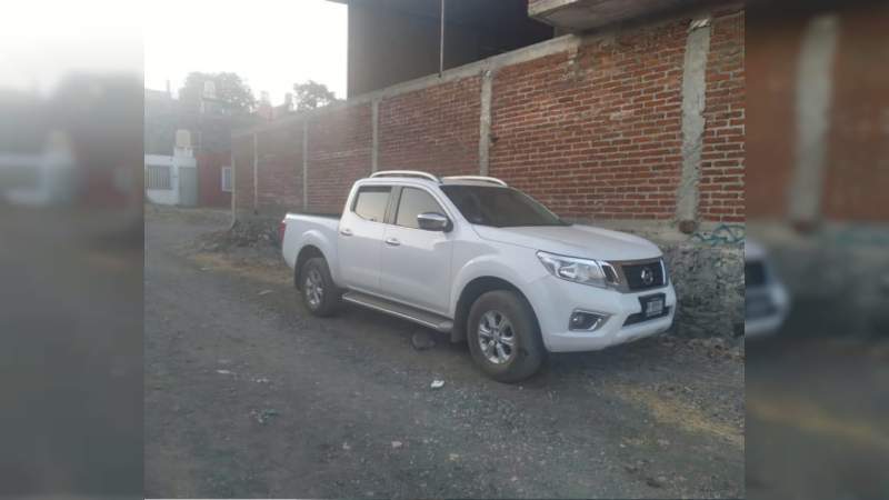 En hechos distintos, recuperan 4 vehículos y detienen a un hombre en Uruapan, Michoacán  