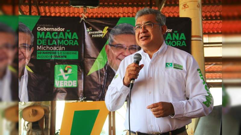 Lo justo es que gobierne alguien diferente: Magaña de la Mora  