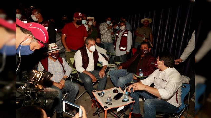 Pide Raúl Morón a INE honrar resolución del Tribunal Electoral para validar su candidatura 