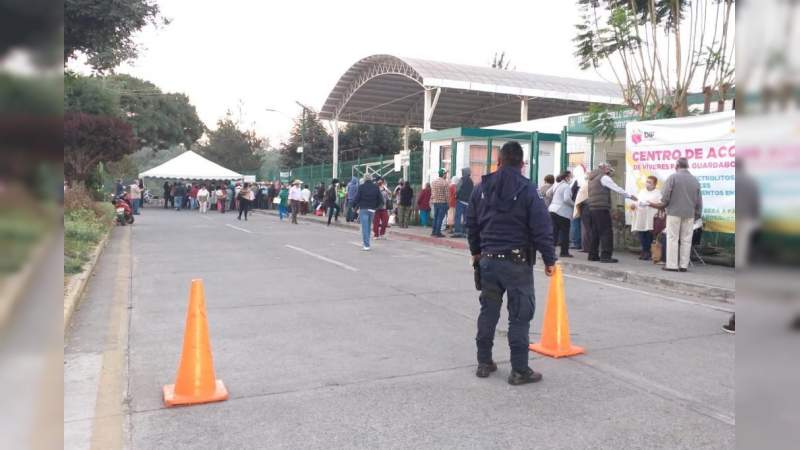 Despliegan operativo para aplicación de la segunda dosis de la vacuna contra Covid-19  