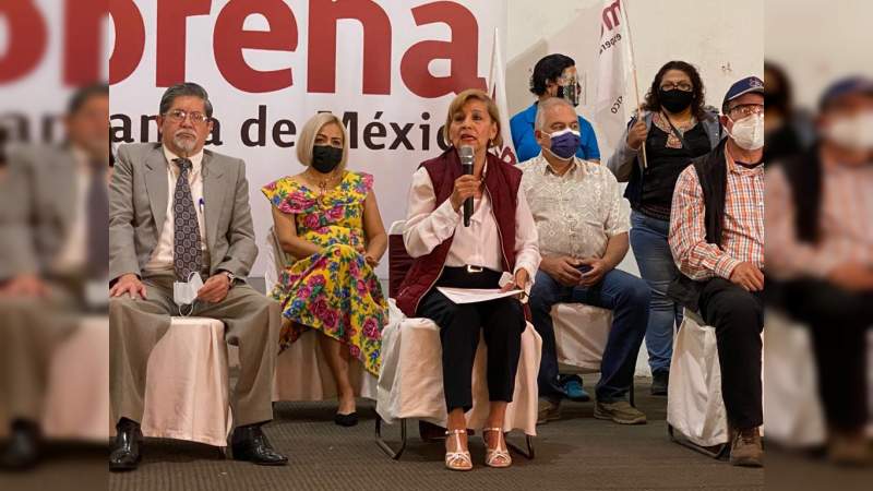 Pide Senadora Blanca Piña, rectificar proceso interno de Morena 