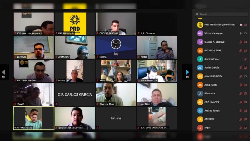 Estamos haciendo una campaña fresca, jovial y de propuestas: PRD Michoacán  