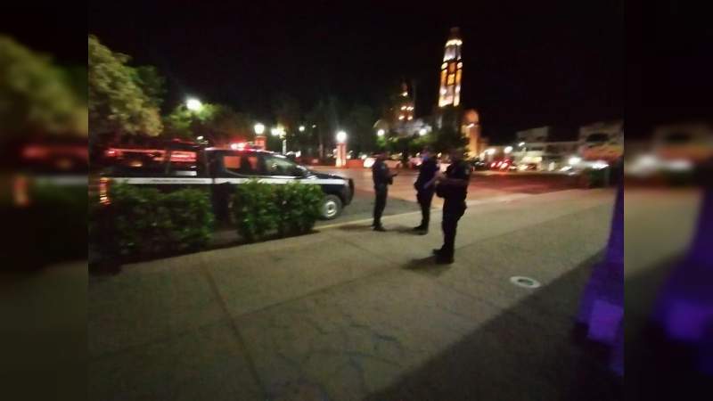 Retoman operativos para cortar con contagios de Covid-19, en Apatzingán, Michoacán