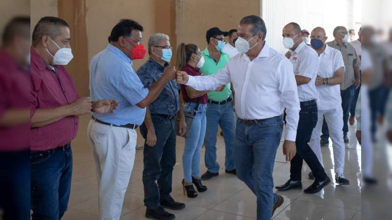 En Michoacan se fortalece el bloque democrático contra el  conservadurismo: Raúl Morón 