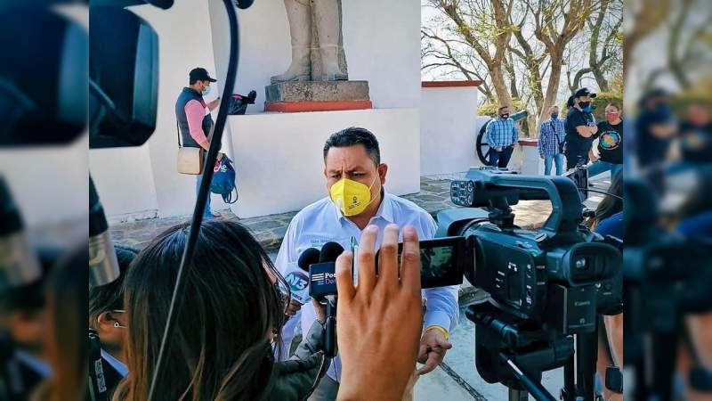 PRD Michoacán, listo para arrancar el movimiento del sol  