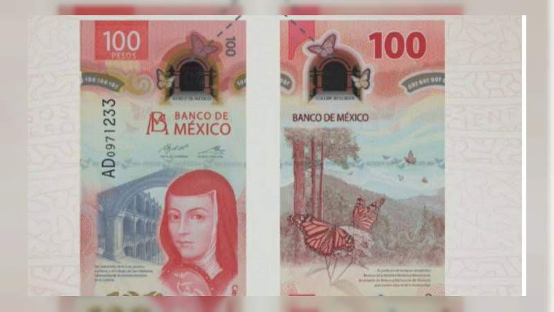 Nuevo billete de 100 pesos es reconocido internacionalmente como el mejor del 2020 