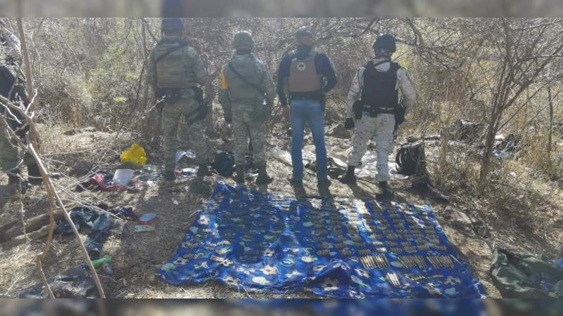 Revienta la Sedena tres “narcocampamentos” en Zamora, Michoacán  