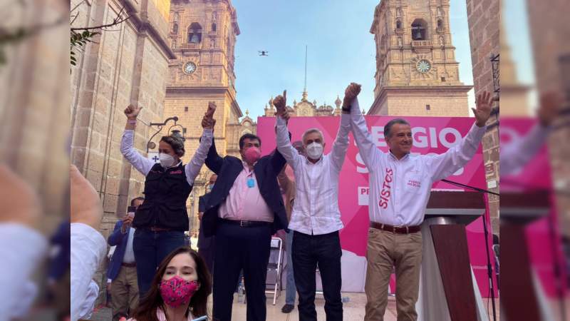 Candidatos de Fuerza X México, listos para la batalla electoral en Michoacán