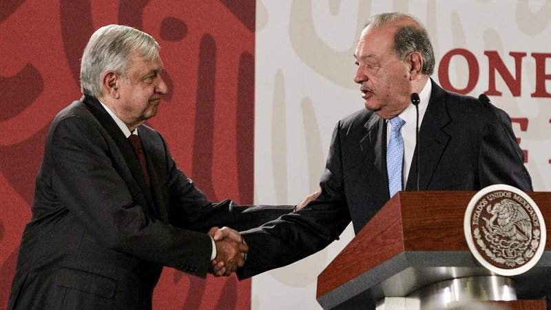 AMLO: "Carlos Slim seguirá invirtiendo porque cree en México" 