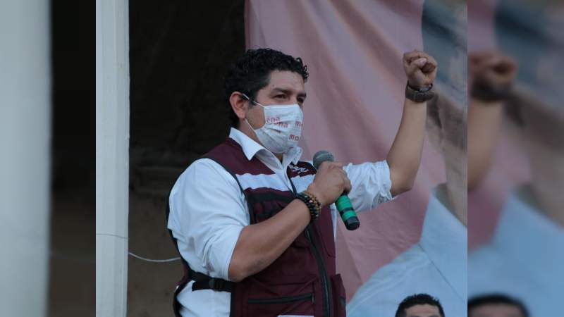 Candidaturas de la 4T, listas para afrontar retos electorales por Michoacán: Toño Madriz 