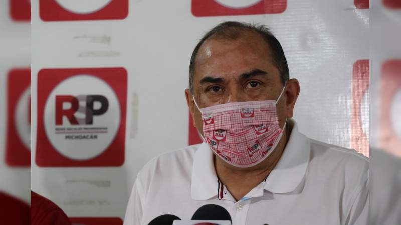 RSP podría abandonar candidatura al Gobierno de Michoacán el 30 de abril 