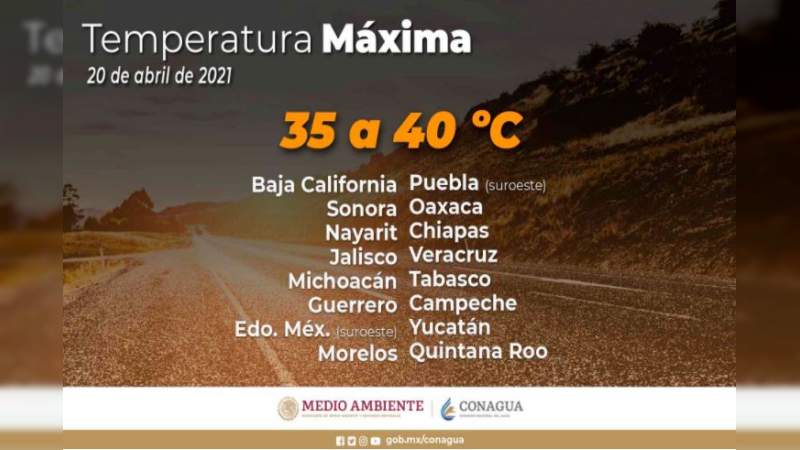Pide PC seguir consejos ante temperaturas altas 