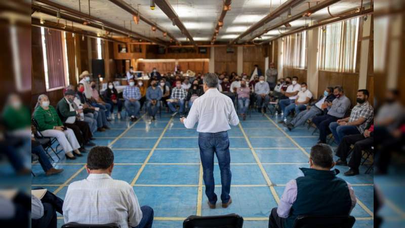 Con estructura sólida, 4T llegará a todos los rincones de Michoacán: Raúl Morón
