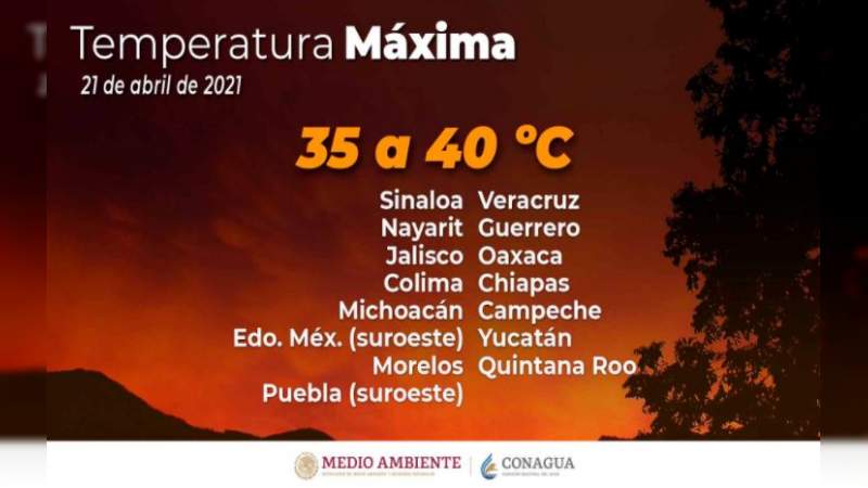 Ante altas temperaturas en la entidad, extrema precauciones     