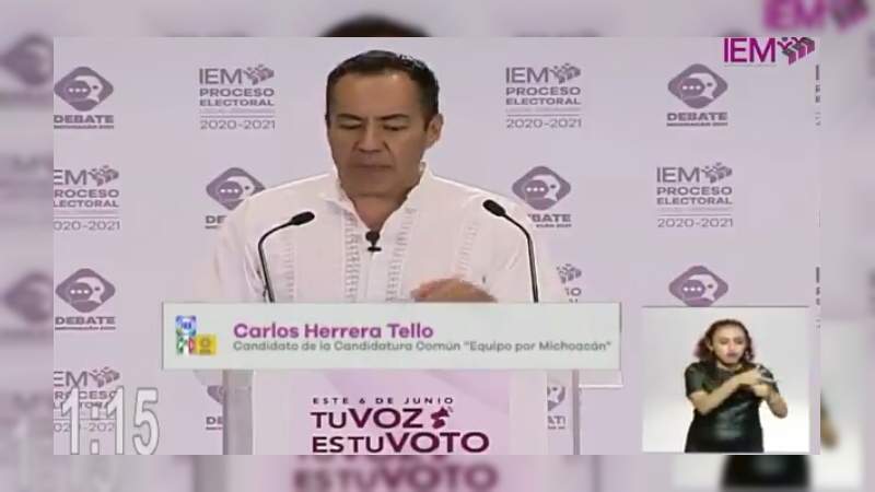 Herrera Tello promete todo lo que no hizo en 4 años de Alcalde y 2 de Secretario de gobierno en Michoacán 