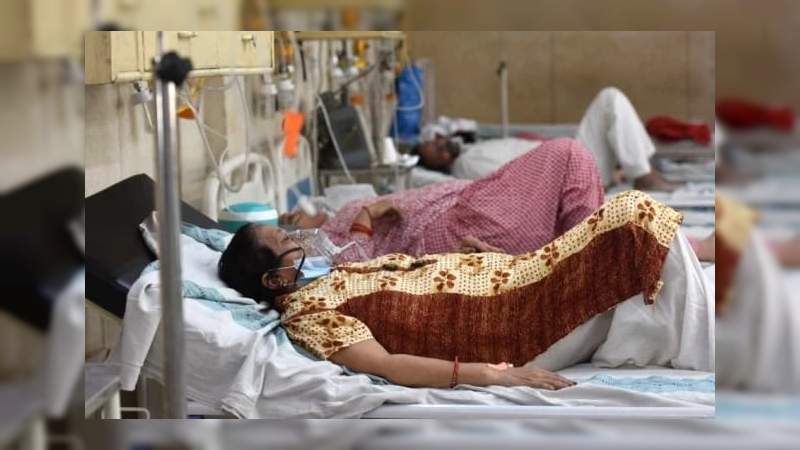 Rompen récord de casos en la India, más de 300 mil contagios diarios por Covid-19 