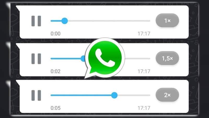 Añade WhatsApp nueva función en sus mensajes de audio, se podrán escuchar a diferente velocidad 