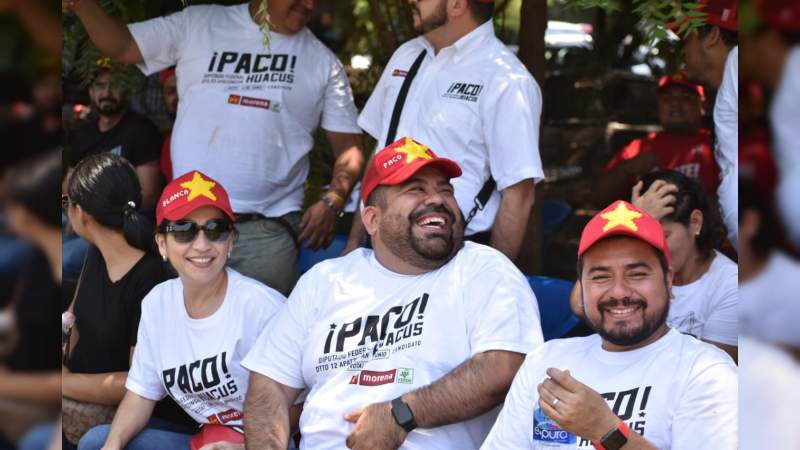 El bienestar social, propicia comunidades integradas: Paco Huacus. 