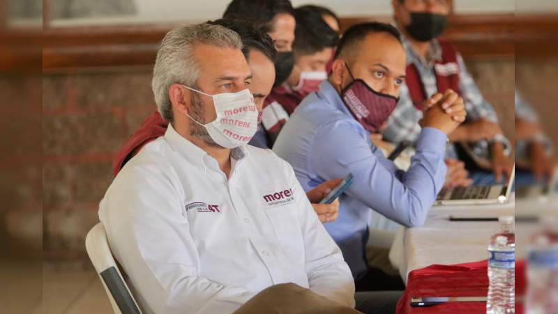 La solidaridad de Morena está con Morón, y  unidos consolidaremos la 4T: Alfredo Ramírez 