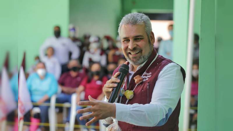 No impedirán que saquemos a los corruptos de Michoacán: Alfredo Ramírez 