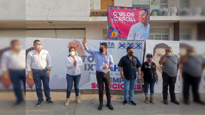 En Zitácuaro, tenemos que trabajar en el presente para construir ese futuro: Toño Ixtláhuac