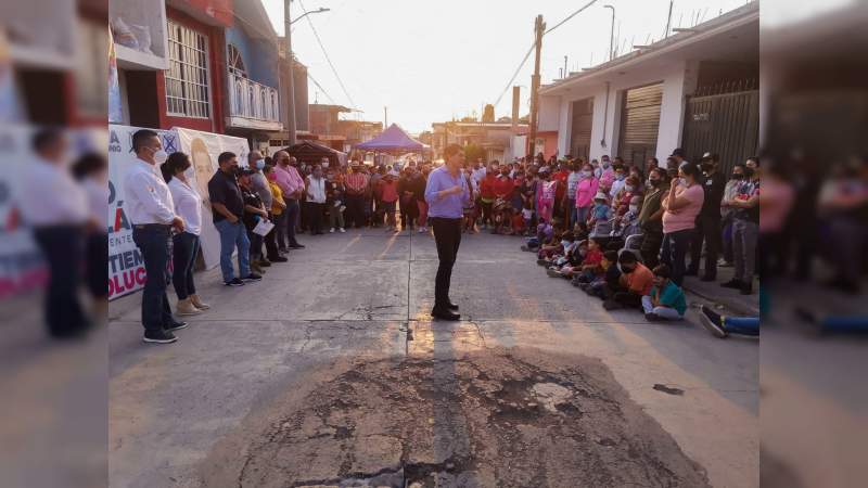 En Zitácuaro, tenemos que trabajar en el presente para construir ese futuro: Toño Ixtláhuac