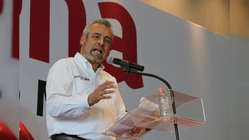 Juntos vamos a terminar con el régimen de corrupción: Alfredo Ramírez Bedolla 