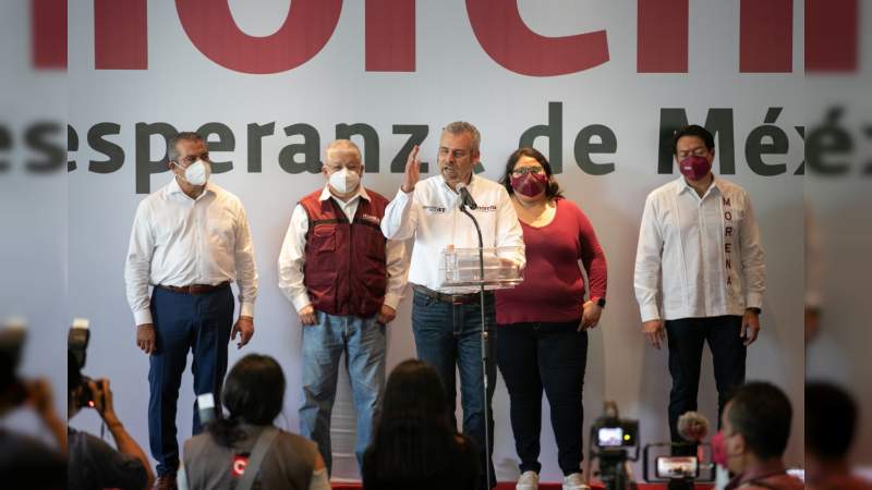 Con Alfredo Ramírez Bedolla, la 4T va a llegar a Michoacán: Raúl Morón