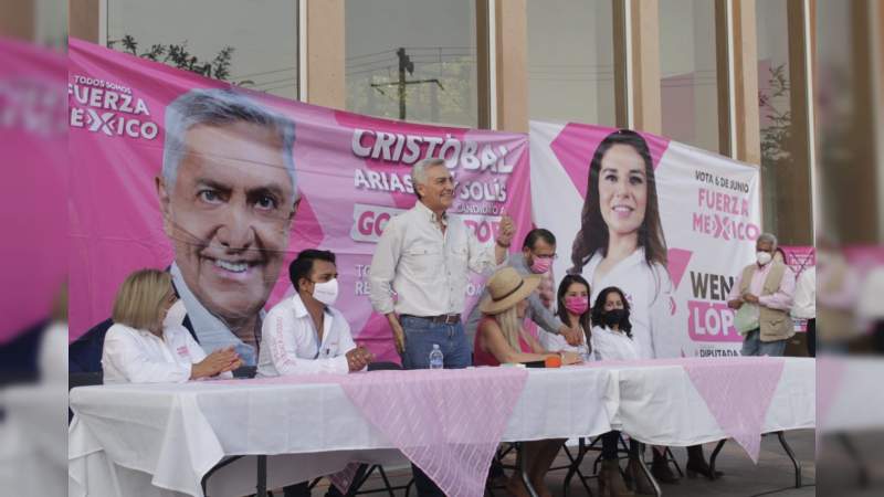 FxM es el único partido con candidaturas de gente nueva, de propuestas: Cristóbal Arias 
