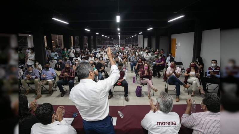 Estructuras de la 4T cierran filas en torno a Alfredo Ramírez Bedolla 