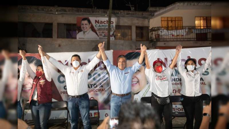 Uruapan conocerá lo que es un gobierno diferente las bondades de la 4T: Raúl Morón