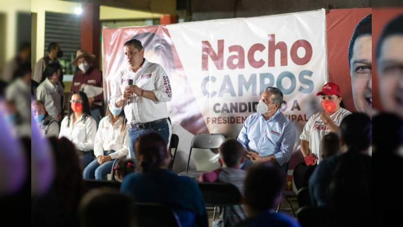 Uruapan conocerá lo que es un gobierno diferente las bondades de la 4T: Raúl Morón