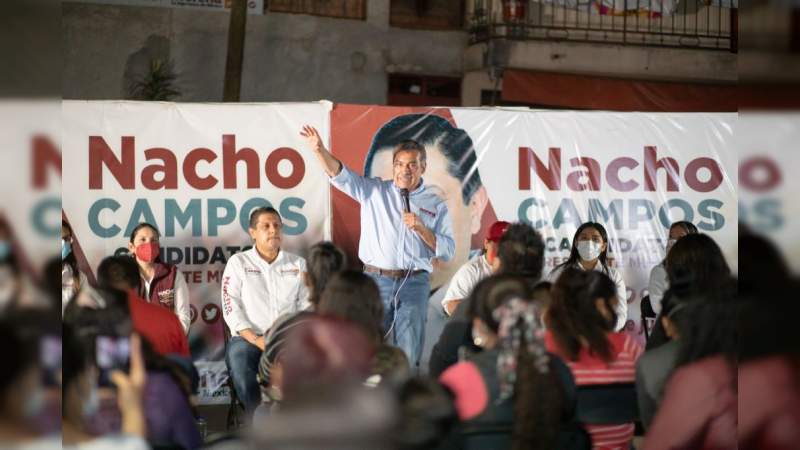 Uruapan conocerá lo que es un gobierno diferente las bondades de la 4T: Raúl Morón