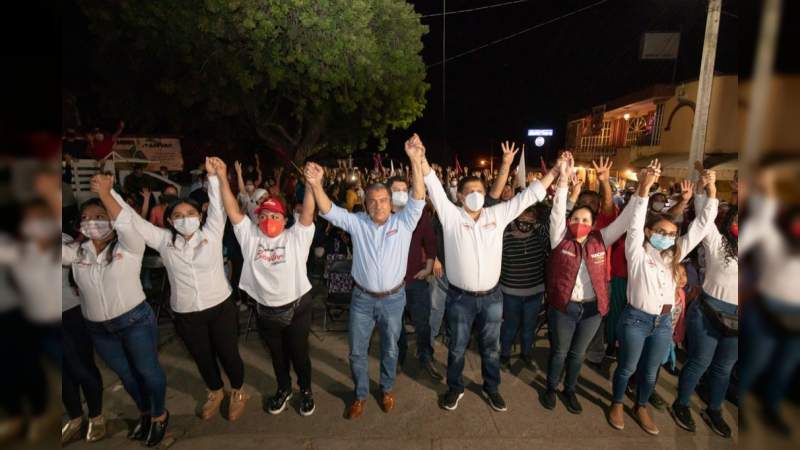 Uruapan conocerá lo que es un gobierno diferente las bondades de la 4T: Raúl Morón