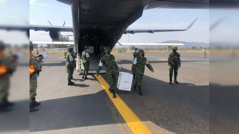 En Michoacán, suman 614 mil dosis anti COVID-19 aplicadas a adultos mayores de 60 años