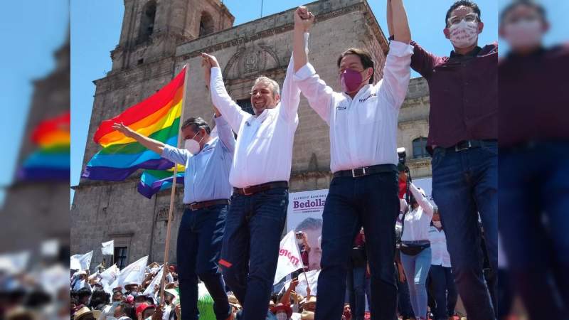 Dignificar la UMSNH, honrar pueblos originarios y erradicar la corrupción, primeros compromisos de Alfredo Ramírez 