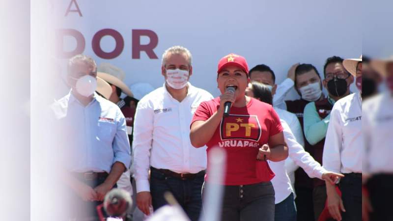 PT tiene la consigna del esfuerzo en la campaña de Alfredo Ramírez Bedolla: Brenda Fraga 