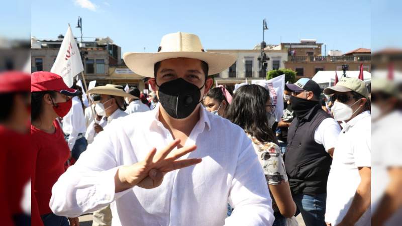 Necesario dejar diferencias para apuntar al triunfo de Morena este 6 de junio: Misael García 