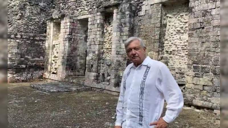 Sembrando Vida contrarrestará la falta de agua en Campeche: AMLO 