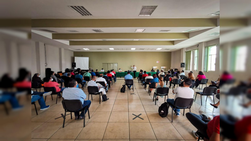 Los trabajadores del estado serán nuestros principales aliados: Magaña de la Mora 
