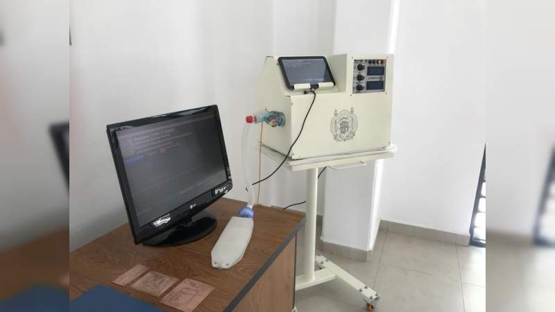 Respirador diseñado por la UMSNH, a verificación del IMSS