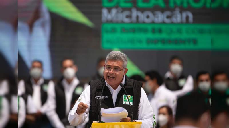 Con un gabinete ciudadano gobernaré: Magaña de la Mora 