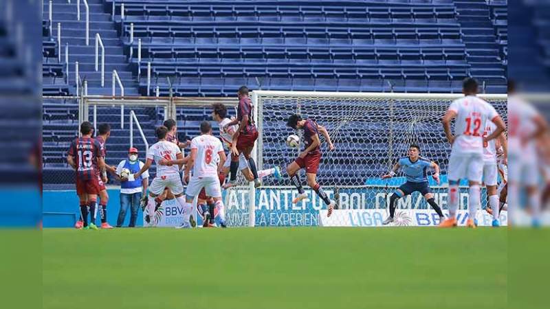  Con autogol de Moragrega, el Atlético Morelia se impuso al Atlante en la Ida de Semifinales 