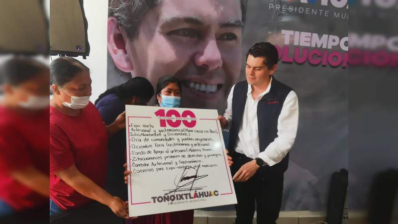 Los artesanos y cocineras tradicionales son un valor que debe ser apoyado y aprovechado: Toño Ixtláhuac