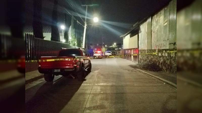 Asesinan a tiros a un hombre en Morelia, Michoacán 