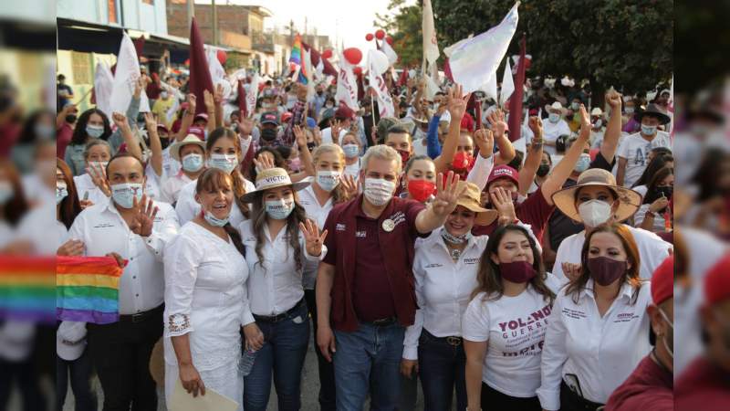 Nuestro gobierno será de cero tolerancia a la violencia contra la mujer y la discriminación laboral: Ramírez Bedolla