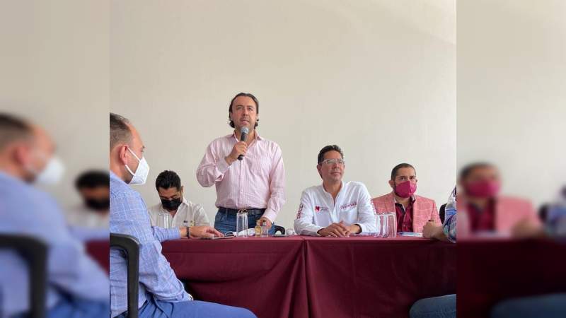 Empresarios por la Transformación con Iván Pérez Negrón para convertir a Morelia en “Ciudad Inteligente” 